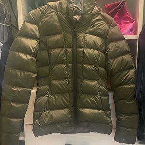 The North Face Women's Green Puffer Jacket